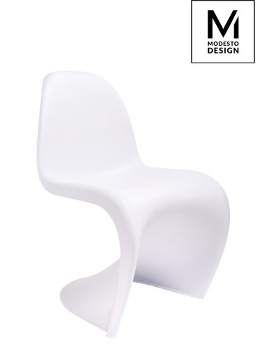 MODESTO krzesło HOVER białe - polipropylen