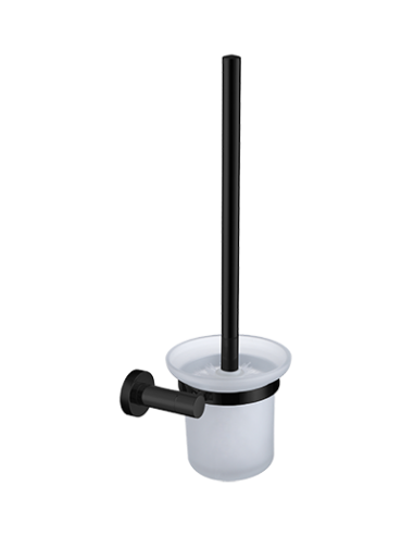 Szczotka WC wisząca czarna Omnires Modern Project MP60620 BL
