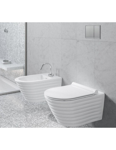 Miska WC wisząca Catalano Zero New Classy 55 NEWFLUSH biała 1VS55RZE00
