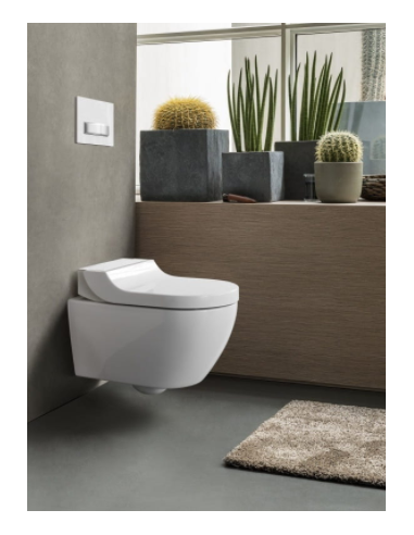 Toaleta myjąca GEBERIT AQUACLEAN TUMA Comfort z funkcją higieny intymnej biała 146.292.11.1
