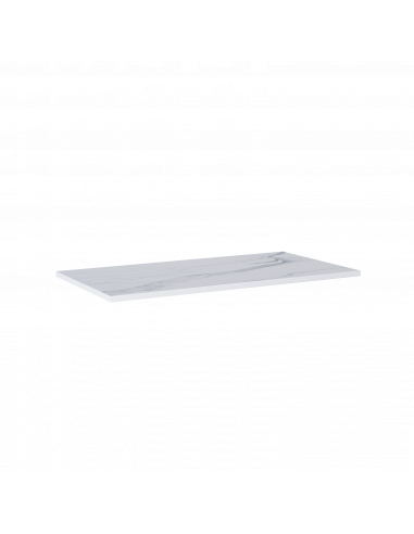 Blat pełny ELITA LOFTY 100.4x2x49.4 cm biały marmur 167805