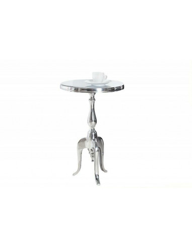 INVICTA stolik JARDIN 75cm srebrny - aluminium