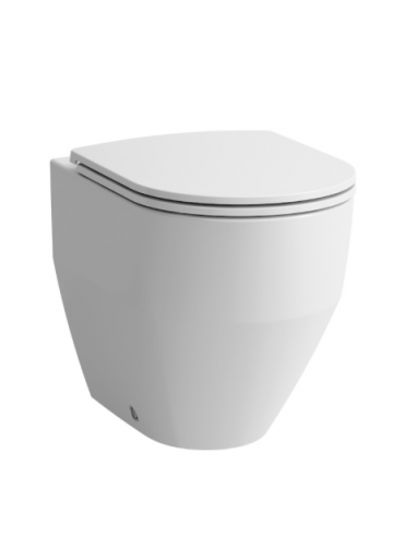 Miska WC stojąca rimless LAUFEN PRO A 530x360 mm z powłoką LCC biała H8229564000001