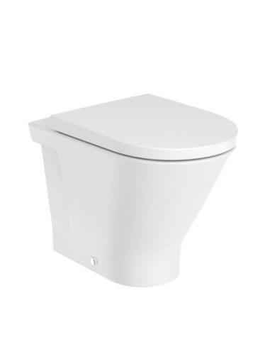 Miska WC stojąca Rimless przyścienna ROCA GAP ROUND biała A3470N7000