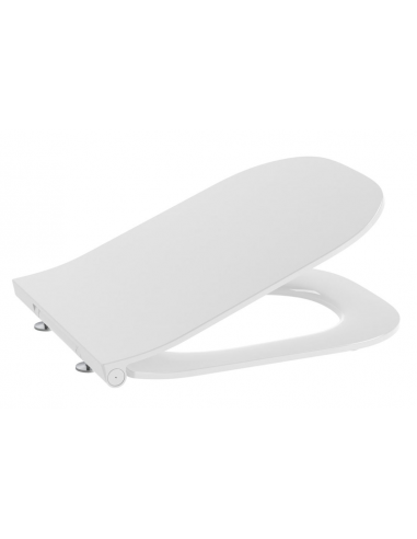 Deska WC duroplast wolnoopadająca ultra slim ROCA GAP SQUARE biała A801472003
