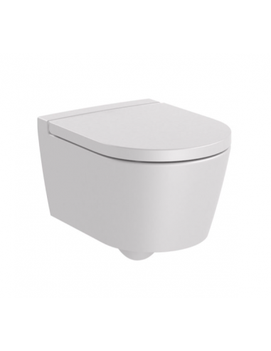 Miska WC podwieszana Rimless 48 cm ROCA INSPIRA ROUND perłowa A346528630
