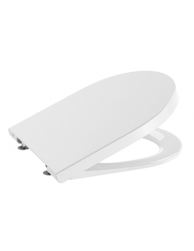 Deska WC wolnoopadająca ROCA INSPIRA ROUND COMPACTO biała A80152C00B