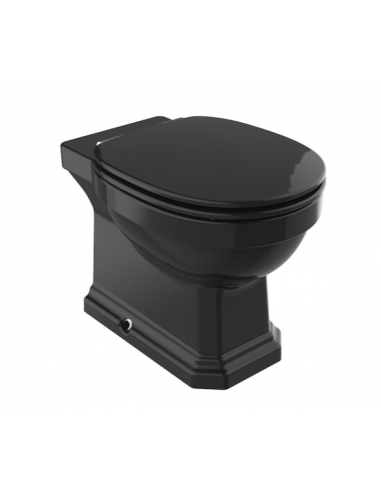 Miska WC stojąca ROCA CARMEN czarny połysk A3440A9560