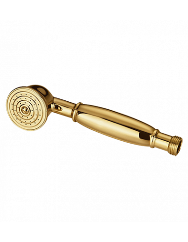 Słuchawka prysznicowa 1-funkcyjna Omnires złota Art Deco-R ZL