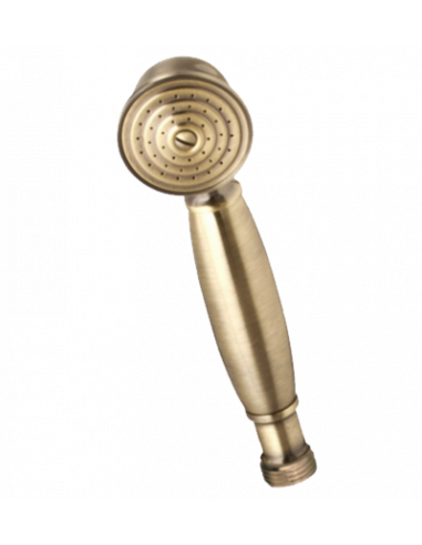 Słuchawka prysznicowa 1-funkcyjna Omnires brąz antyczny Art Deco-R BR
