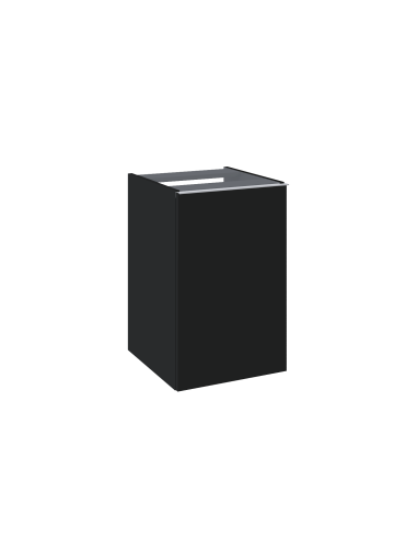 Komoda z koszem cargo ELITA LOOK 40x63.5x44.9 cm black matt 168113