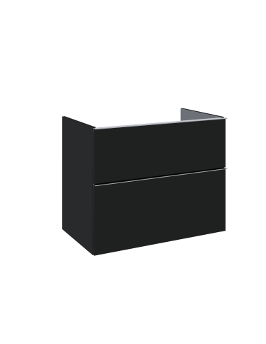 Komoda ELITA LOOK 80 2S 80x63.5x44.9 cm black matt 168111