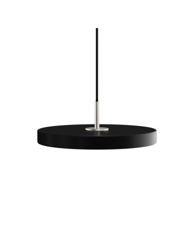 Lampa LED ze stalowym elementem UMAGE ASTERIA mini czarna 2222 + 4174
