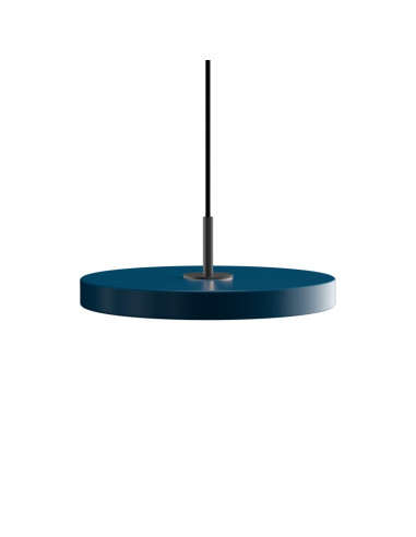 Lampa LED z czarnym elementem UMAGE ASTERIA mini ciemnoniebieska 2209 + 4175