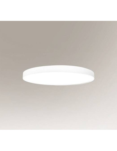 Plafon LED 65 cm barwa światła 3000k SHILO NUNGO biały 6003