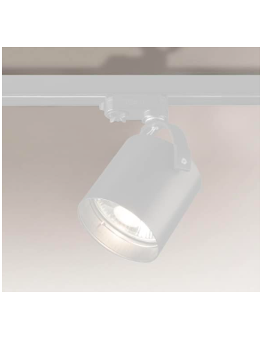 Lampa 1-pł. na szynoprzewód SHILO TENRI biała 7702