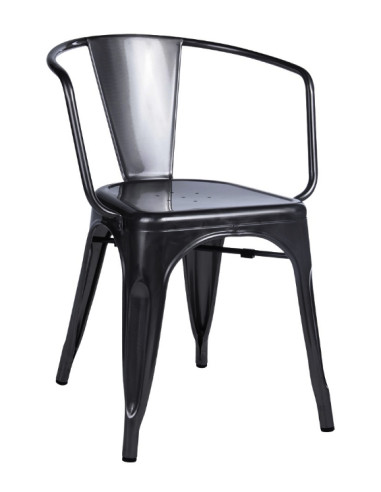 Krzesło TOWER ARM ( Paris ) czarne