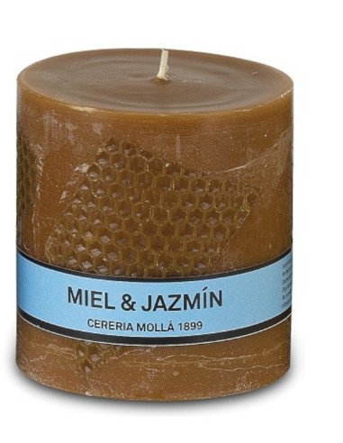 Świeca Cereria Molla Asturias 8cm. Jasmine-Honey CM-3607