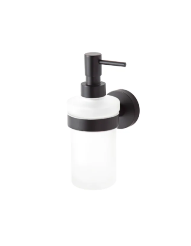 Dozownik do mydła w płynie 0,2L STELLA CLASSIC czarny mat 07.426-B