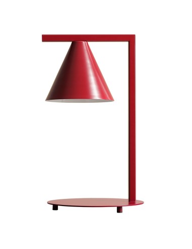 Lampa biurkowa 1-pł. ALDEX FORM czerwona 1108B15