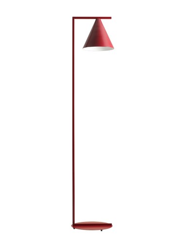 Lampa podłogowa 1-pł. ALDEX FORM czerwona 1108A15