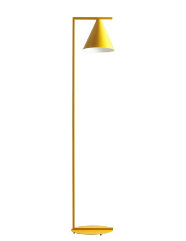 Lampa podłogowa 1-pł. ALDEX FORM musztardowa 1108A14