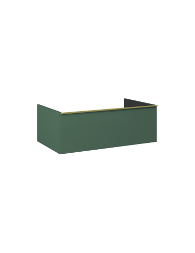 Komoda 80x28,1x44,9 cm ELITA LOOK 80 1S forest green matt 168565