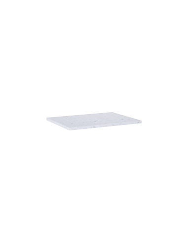 Blat łazienkowy 60x46x2 cm ELITA ELISTONE TERRAZZO biały mat 168538