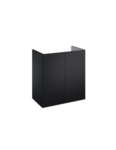 Szafka podumywalkowa 59,6x63,5x35 cm ELITA KIDO 60 2D czarny mat 168101