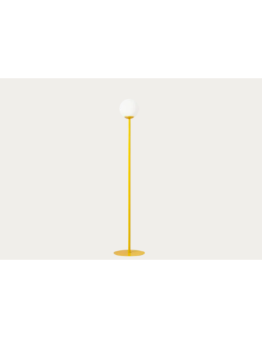 Lampa stojąca 1-pł. ALDEX PINNE musztardowa 1080A14