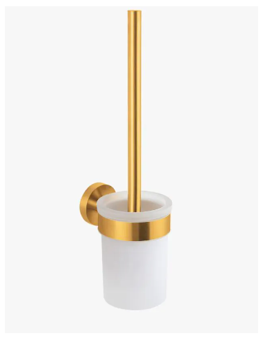 Szczotka WC wisząca STELLA CLASSIC złoty szczotkowany 07.431-GB