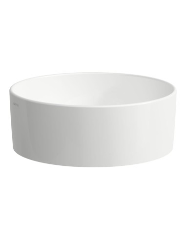 Umywalka nablatowa 42 cm LAUFEN SAVOY bez otw. biała H8129420001121